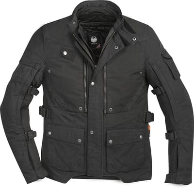 Merlin Mahala Pro D3O Explorer Zwart Textiele Motorjas - Jas