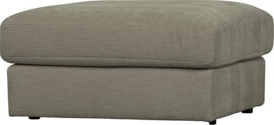 vtwonen Family Hocker - Geweven Stof - Grijs - 43x90x98 cm