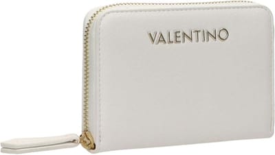 Valentino Bags Portemonnee / Portefeuille Dames - Ritsportemonnee - Zero Re - Wit
