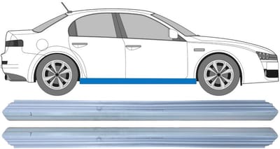 Reparatie dorpel voor Alfa Romeo 159 2005-2012 / Links + Rechts / Set