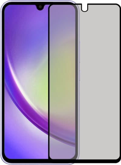 Screenprotector - Geschikt voor Samsung Galaxy A34 - Privacy Filter - Beschermglas - Gehard Glas - Tempered Glass - Screen Protector - Anti Spy - Full Display Cover
