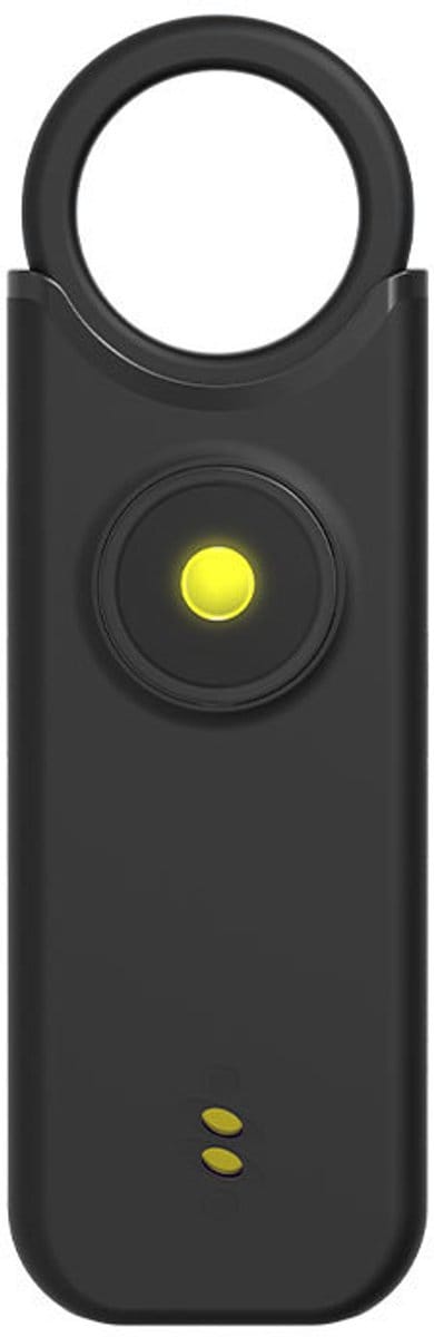 YAGXIG Pocket Alarm - 135dB Personal Alarm - With LED Flashlight - USB Rechargeable Emergency Alarm, 2 Alarm Modes - Can be Used as a Doorbell Alarm - Self-Defense Alarm for Women, Children, and the Elderly (Black)