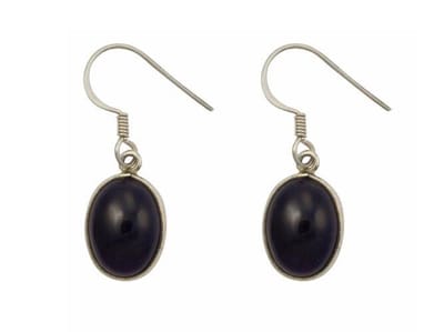 Zilveren oorbellen Amethist 925 zilver (incl. oorbel stoppers)
