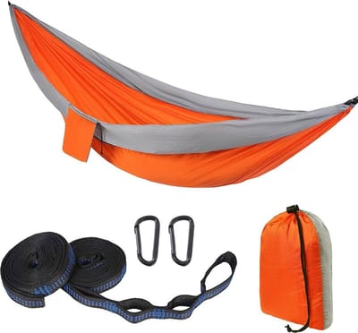 Tweepersoons Hangmat - Buiten Schommel - Ontspannen Buiten - Lichtgewicht Nylon - 300x200cm - A05