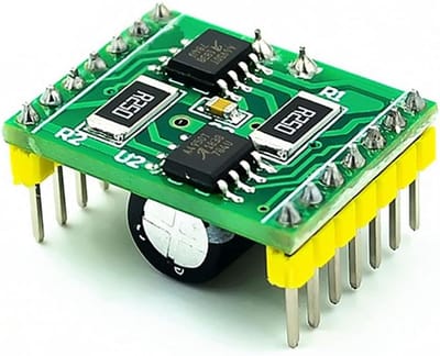 Motor Driver Module - DC Motor Controller - Elektronica Projecten - Dubbele Motor Aansturing
