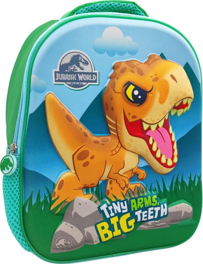 Jurassic World 3D Rugzak, Big Teeth - 32 x 26 x 10 cm - EVA polyester