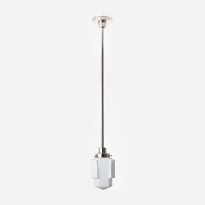 Hanglamp Apollo Mat 20's Nikkel - Art Deco Trade