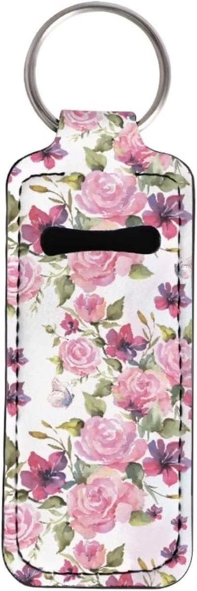Lippenbalsem Houder - Lippenstift Sleeve - Altijd Bij De Hand - Zacht Flexibel Neopreen - 96 x 38 cm