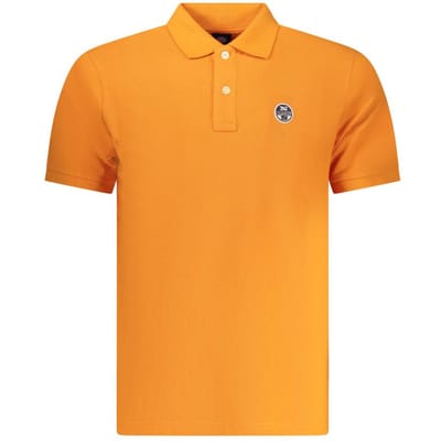 North Sails Arancione Katoenen Heren Polo