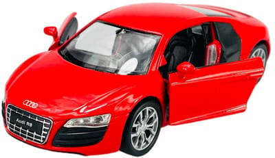 Welly Audi R8 Coupe V10 Metaal Modelauto 1:34 Rood
