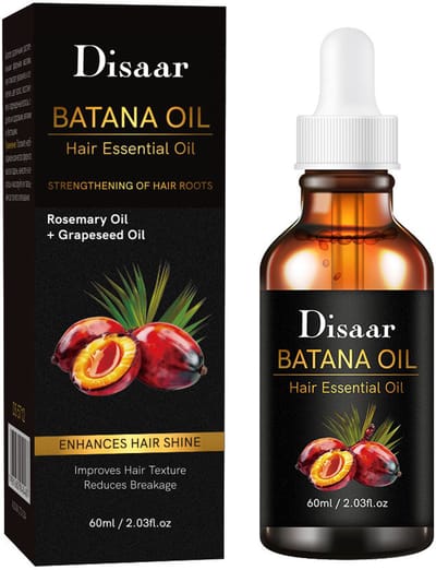 100% Pure Batana Olie met Rozemarijnolie en Druivenpitolie voor extra kracht en glans - Dr. Sebi - Batana Oil - Haarolie - Haargroei - Hair Oil - Scalp - Hoofdhuid - Schilfers