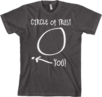 Hybris Circle Of Trust T-shirt donkergrijs