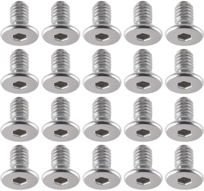 Dailygoods - 20 Stuks M2.5x5mm Kniebrace Scharnier Schroeven