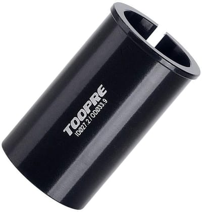 Zadelpen Adapter - Fietsonderdeel - Fiets Zadel Aanpassen - Aluminium Legering - Diverse Maten - Zilver