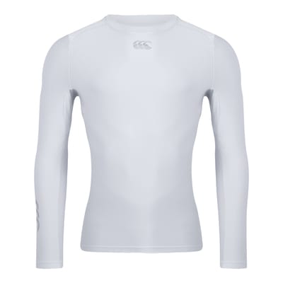 Canterbury Heren Thermoreg Top met lange mouwen (Wit)