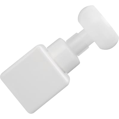 Schuimmousse Pompfles Reizen Navulbaar Bloemvorm Schuimende Zeepdispenser Fles 250mlWit