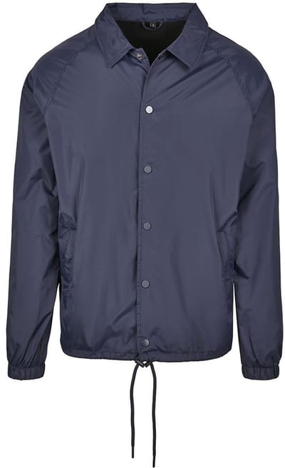 Build your Brand Coach Jacket BY128 - Navy - S