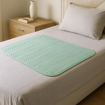 Gynotex Dry-Bed matrasbeschermer zonder instopstroken, incontinentie matras onderleggers - 85 x 90 cm - wasbare onderlegger