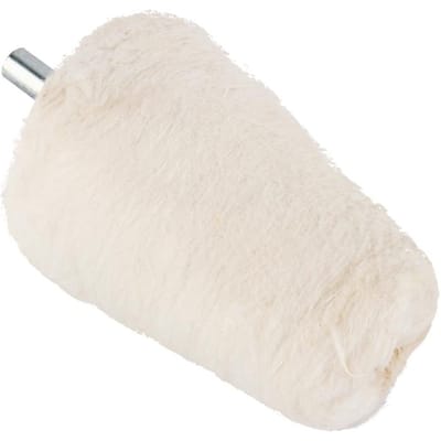 Cône de Polissage en Mousse Tampons Automobiles Voiture Bateau Pour Roues Avec Perceuse Électrique white