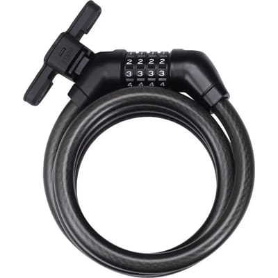 BBB Cycling CodeGuard Cable - Fietsslot met Instelbare Code - Lengte: 180CM - Dikte: 15MM - Kabelslot voor Stadsfiets, RaceFiets & Mountainbike - BBL-102B
