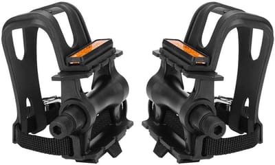 Dailygoods- Fietspedaal Met Clips - Nylon Fietspedalen - Teenclips Riemen - Accessoires Fietsen - Geschikt Voor Mountainbikes - Fietsaccessoires