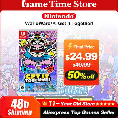 WarioWare Get It Together Nintendo Switch-spelaanbiedingen 100% officiële originele fysieke gamekaart voor Switch OLED Lite-gameconsole