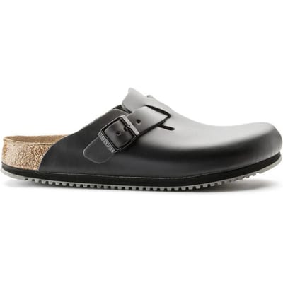 Birkenstock Boston BS - Unisex sandaal - Zwart - maat 38 (EU) 5 (UK)