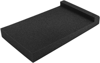 Studiomonitor Geluidsdempende Pad Stabiele Luidspreker Basis 30cm x 17cm x 4cm - Zwart