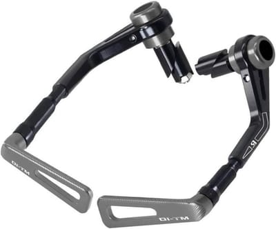 Motorfiets Handbescherming - Hendel Covers - Bescherming Tijdens Rijden - Slagvast UV-bestendig - 22mm - Zwart