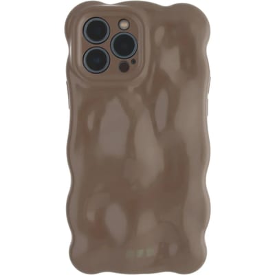123watches hoesje Bubble - lichtbruin - Siliconen, TPU - iPhone 13 Pro