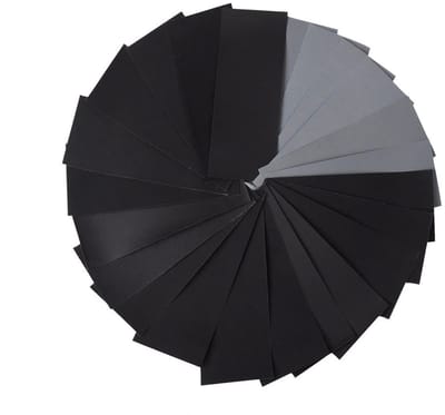 Sandpapier Set 36 Stuks, Korrelgrootte 400-3000, Voor Auto, Hout, Steen, Metaal en Glas, 23 x 9 cm, Nat en Droog Gebruik