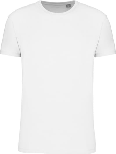 Kariban Uniseks t-shirt met ronde hals Bio190IC K3032IC - White - XS