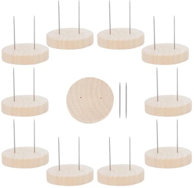 Allecto - Dubbele Stalen Haakpop Stand - Perfecte Display voor Poppen - Stabiele en Duurzame Constructie - Geschikt voor Accessoires - Ideaal voo
