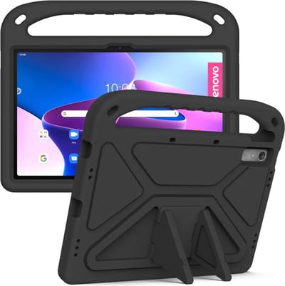 Coverup Tablethoes geschikt voor Lenovo Tab P11 Gen 2 Hoesje - ShockProof Kids Case - Zwart