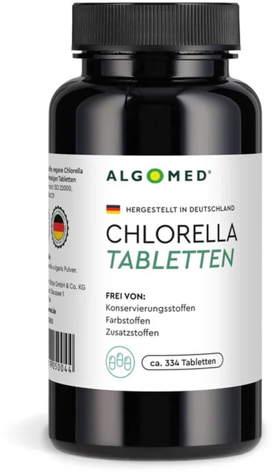 Alogomed Chlorella 100G (400 Tabletten A 250mg P/ST) - Laboratorium Kwaliteit uit Duitsland