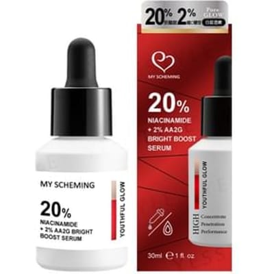 My Scheming - 20% Niacinamide + 2% AA2G Bright Boost Serum 30ml