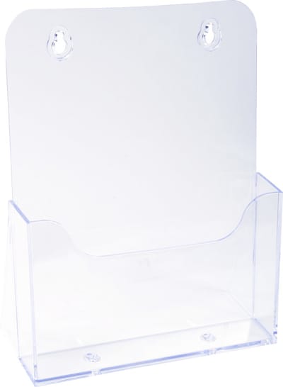 Exacompta 10x Folderhouder met 1 vak A5 - Transparant - 75058D