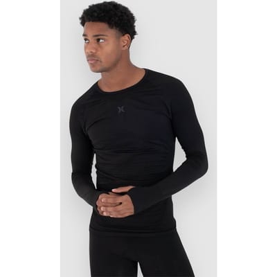 Hurley Heat Thermo Shirt zwart