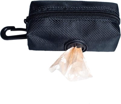 Flexigood® - Draagbare Huisdier Zak Afval - Kak Tas - Huisdier Lederen Vuilniszak - Dispenser Wandelen Reizen - Huisdier Producten - Honden Huisdieren