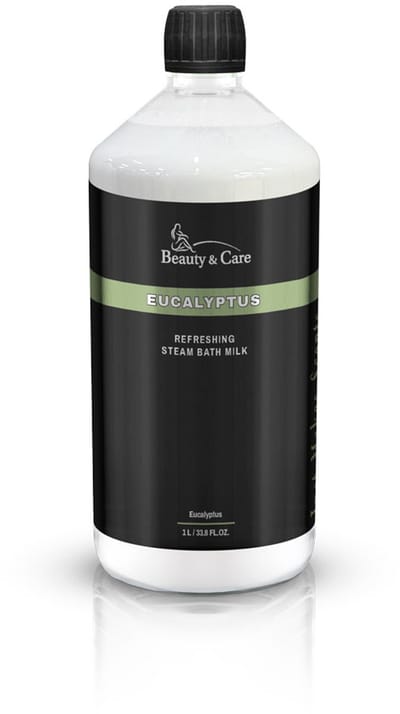 Beauty&Care® - Eucalyptus stoombadmelk - 1 liter - geschikt voor stoomcabine en stoombad - verdun 1 liter met 4 liter water - geschikt voor automatische dosering