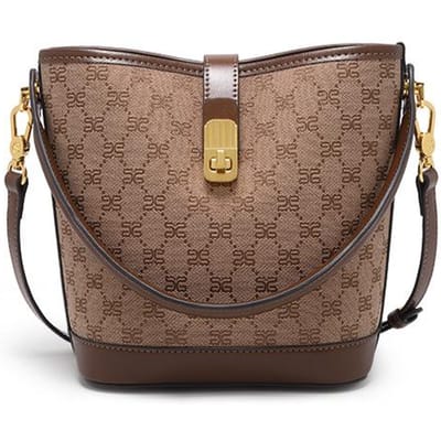 Klassieke Monogram Tassen, Handtassen met Grote Capaciteit in Europese en Amerikaanse Stijl, High-end Casual Dames Enkelzijdige Schouder- en Crossbody Tassen gray