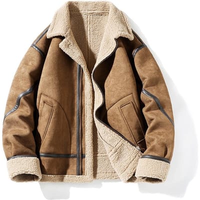 Veste pour hommes automne et hiver mode nouvelle veste matelassée thermique veste matelassée épaisse et empilée pour hommes 3XL beige