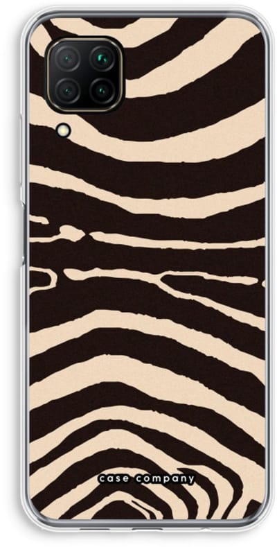 Case Company® - Hoesje geschikt voor Huawei P40 Lite hoesje - Arizona Zebra - Soft Cover Telefoonhoesje - Bescherming aan alle Kanten en Schermrand