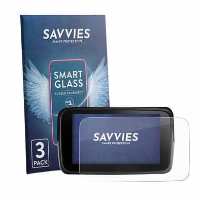 3 Stuks Savvies Screenprotector - geschikt voor Kymco CV3 575 2026 - beschermfolie glas transparant