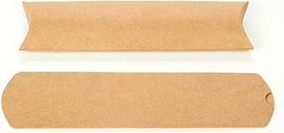 Gondeldoosjes Kraft 5,1x1,9x17,8cm (25 stuks) | cadeaudoosjes | cadeaudoosjes karton | cadeaudoosjes | geschenkdoosjes