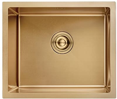 RVS Onderbouw Spoelbak 50 x 43 cm met Afvoersysteem
