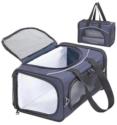 Huisdiertas voor Kat en Hond - Vliegtas en Transportbox - Veilig en Comfortabel