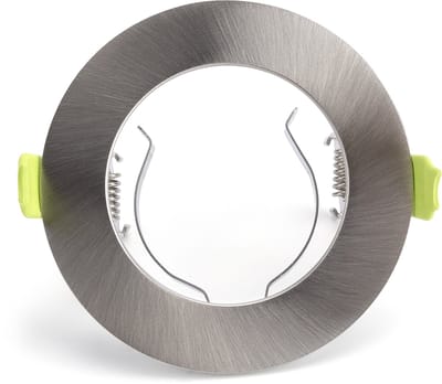 Integral inbouwspot Satijn Nikkel rond IP65 | zaagmaat 6cm | incl. GU10 fitting excl. lichtbron | GU10
