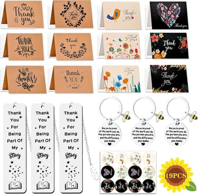 Bedankgeschenken voor Leraren - Bedankkaarten, Sleutelhangers en Boekmerken