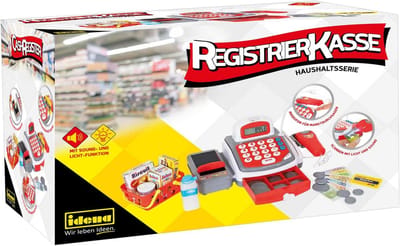 Kassasysteem Speelgoed met Geluid en Licht voor Kinderen - Supermarkt Kassa met Scanner en Winkelmand